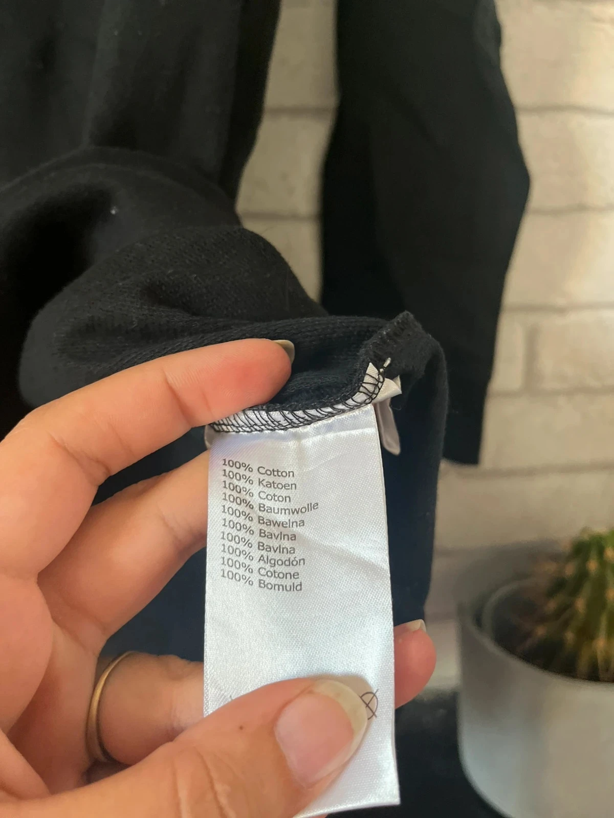 Tuníca/sudadera longa preta mangas compridas Muito bom – Tamanho 38 – photo 3